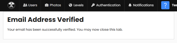 Email Address Verified
Your email has been successfully verified. You may now close this tab.

